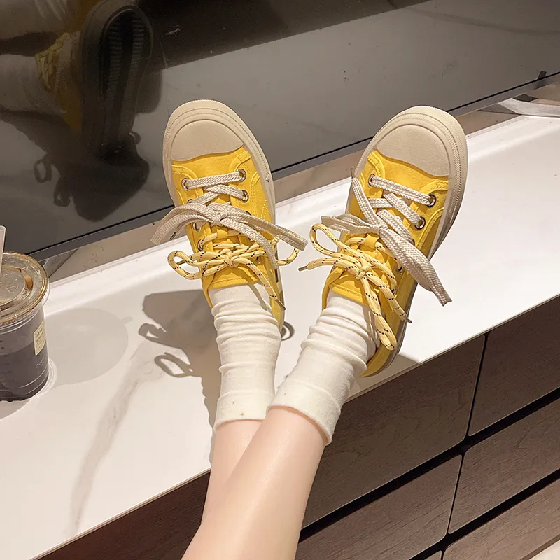 AJPAP Low Top Canvas Shoes Women's-14