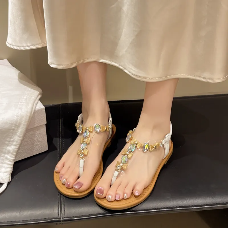 AJPAP One Strap Sandals Women's-4