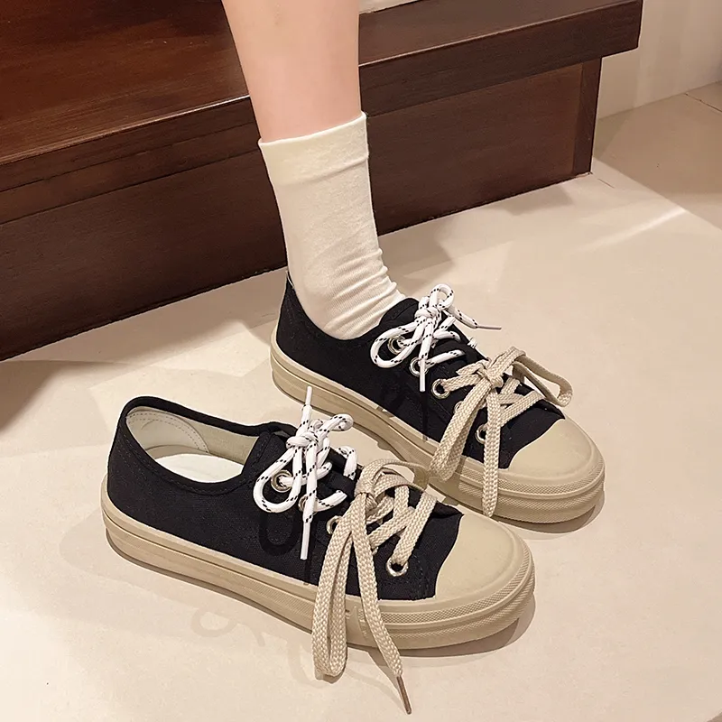 AJPAP Low Top Canvas Shoes Women's-27