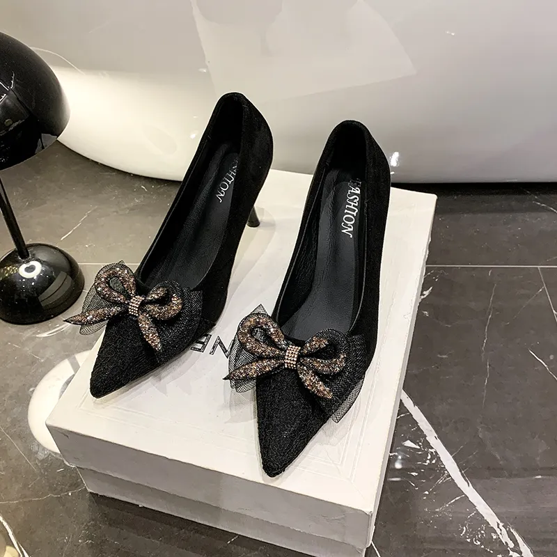 AJPAP Slim Heel High Heels Women's-3