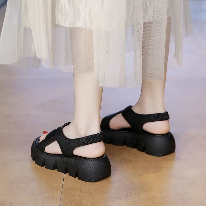 AJPAP One Strap Sandals 5CM Women's-4