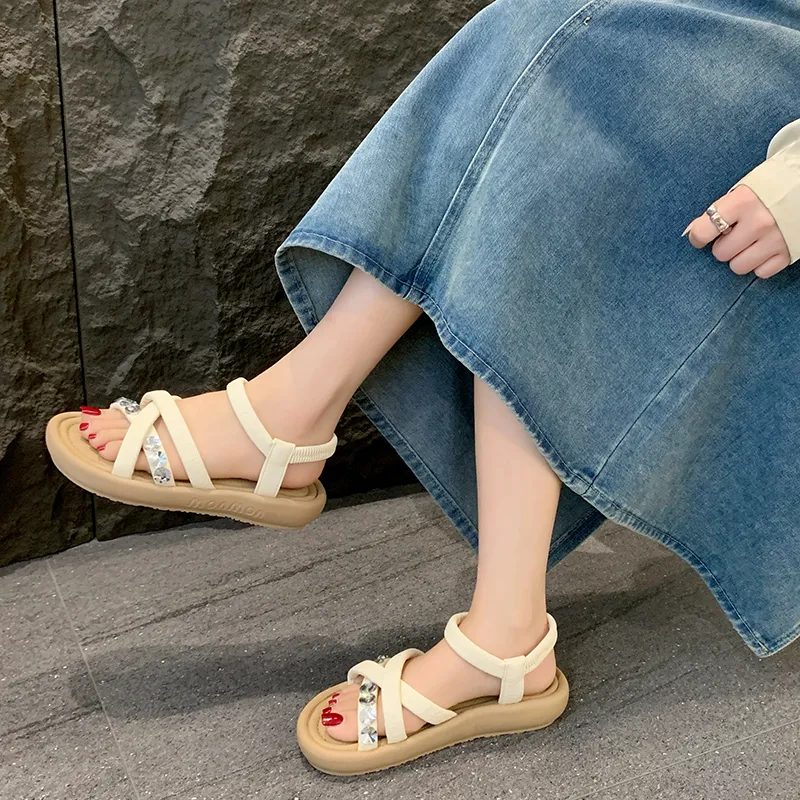 AJPAP One Strap Sandals Women's-5