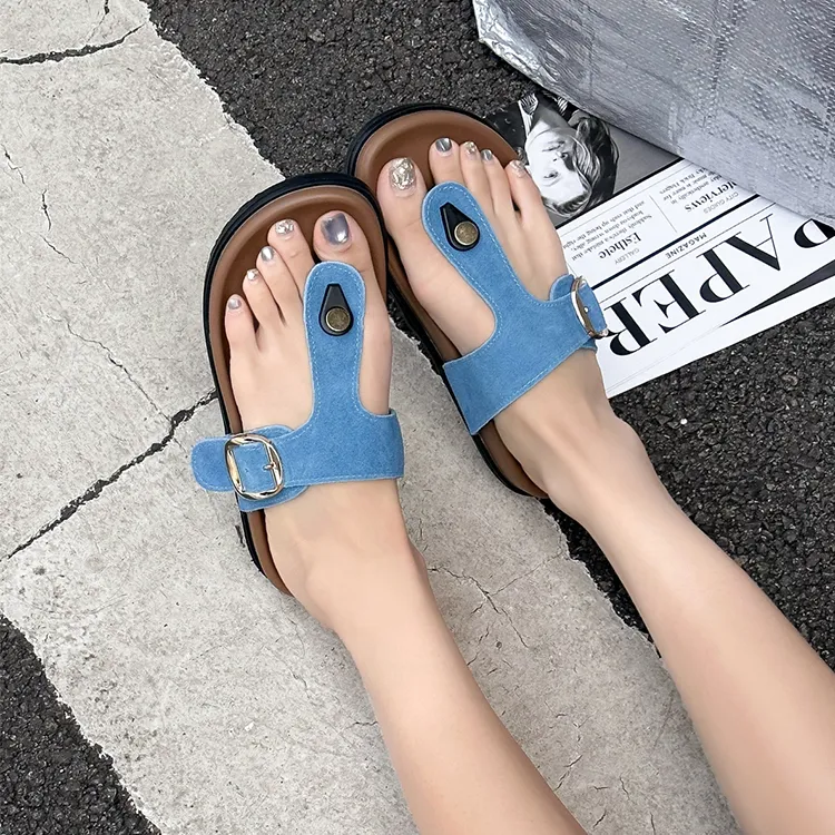 AJPAP Rubber Sole Flip Flops Women's-4