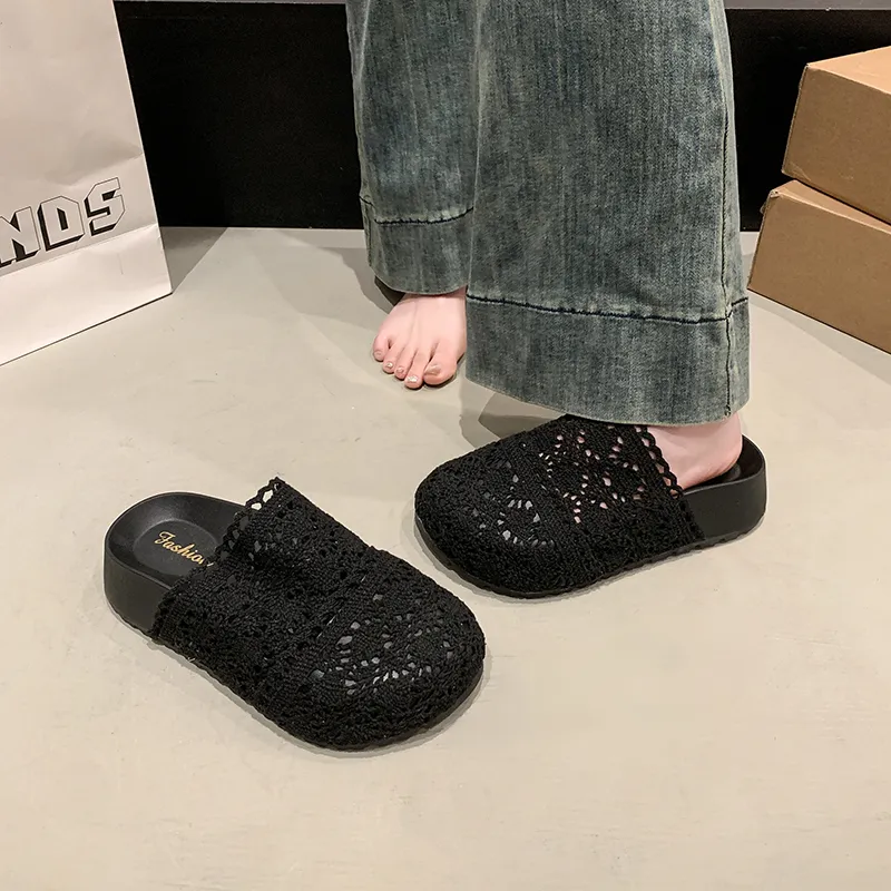 AJPAP Odor Resistant, Abrasion Resistant Closed Toe Slippers Women's-4