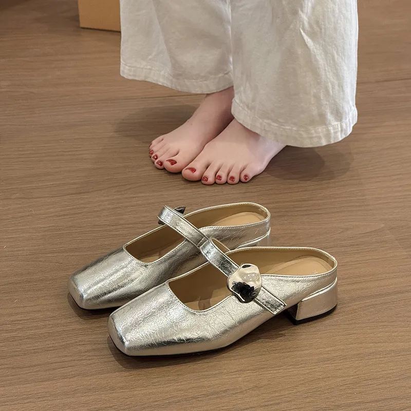 AJPAP Closed Toe Slippers Women's-6