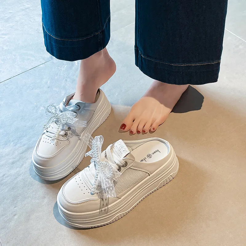 AJPAP Odor Resistant Abrasion Resistant Slip Resistant Closed Toe Slippers Women's-1