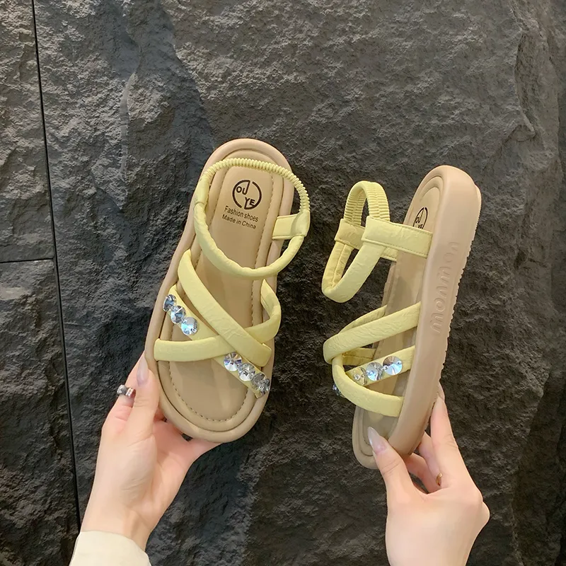 AJPAP One Strap Sandals Women's-9