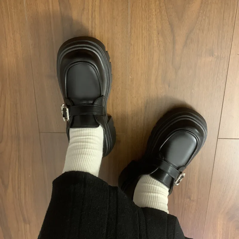 Loafers Unlined Shoes Women's Black-14