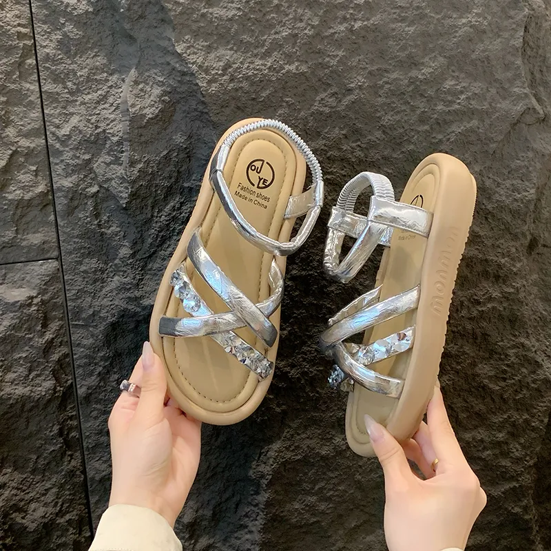 AJPAP One Strap Sandals Women's-17