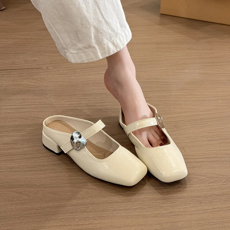 AJPAP Closed Toe Slippers Women's-4