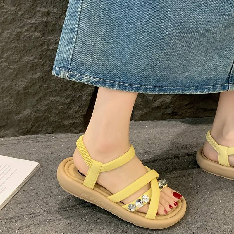 AJPAP One Strap Sandals Women's-8
