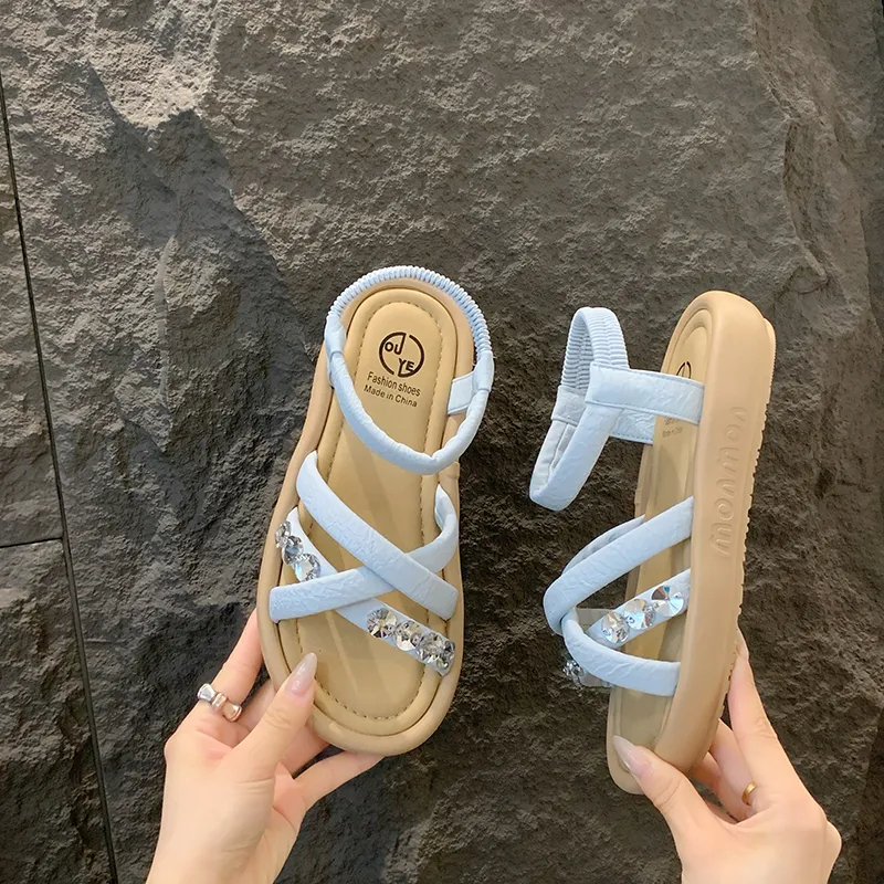 AJPAP One Strap Sandals Women's-13