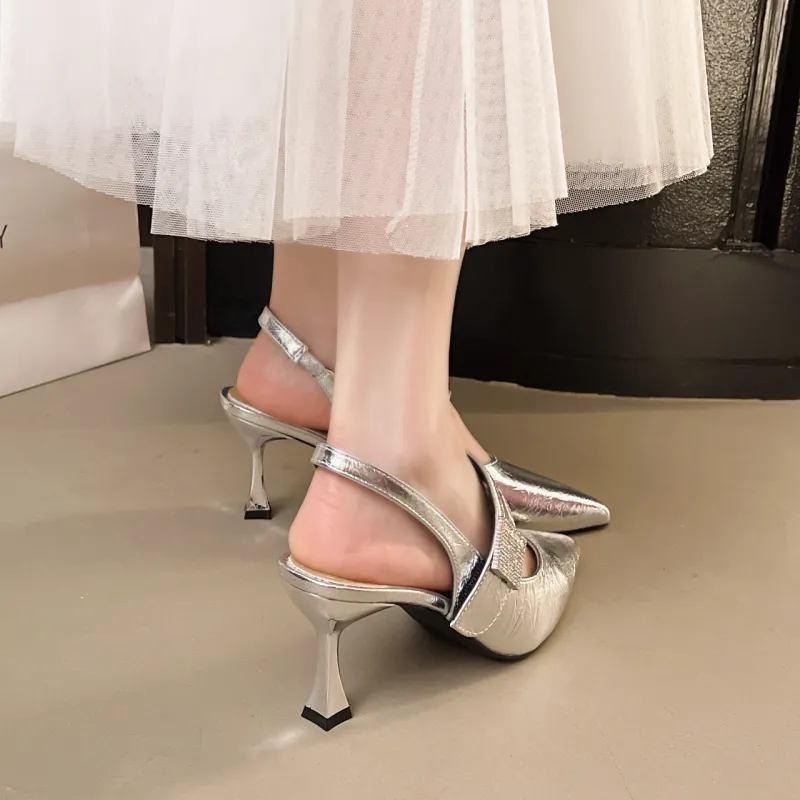 AJPAP Slim Heel High Heels Women's-13