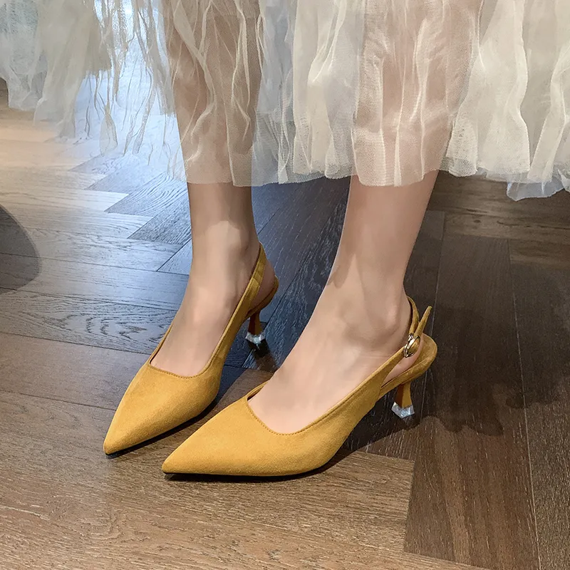 AJPAP Slim Heel High Heels Women's-17