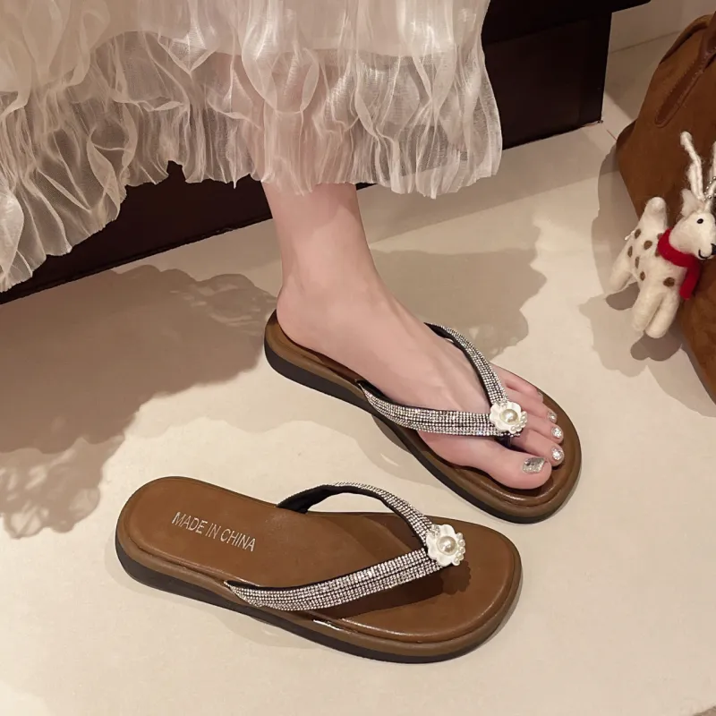 AJPAP Odor Resistant, Abrasion Resistant Flip Flops Women's-2