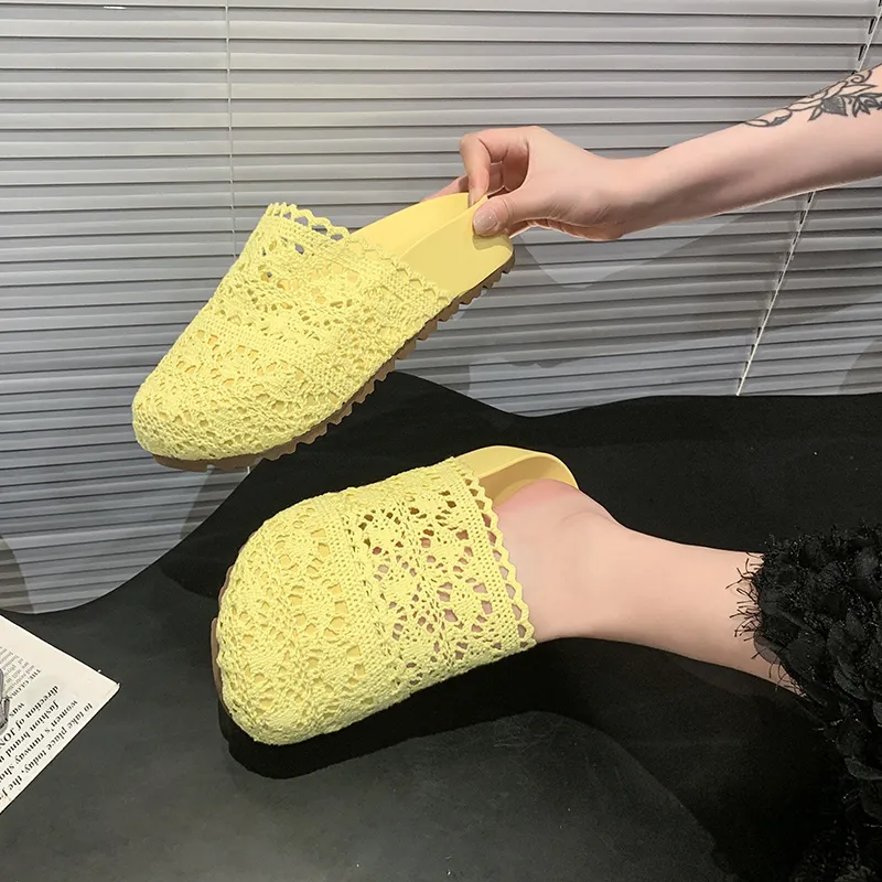 AJPAP Odor Resistant, Abrasion Resistant Closed Toe Slippers Women's-15