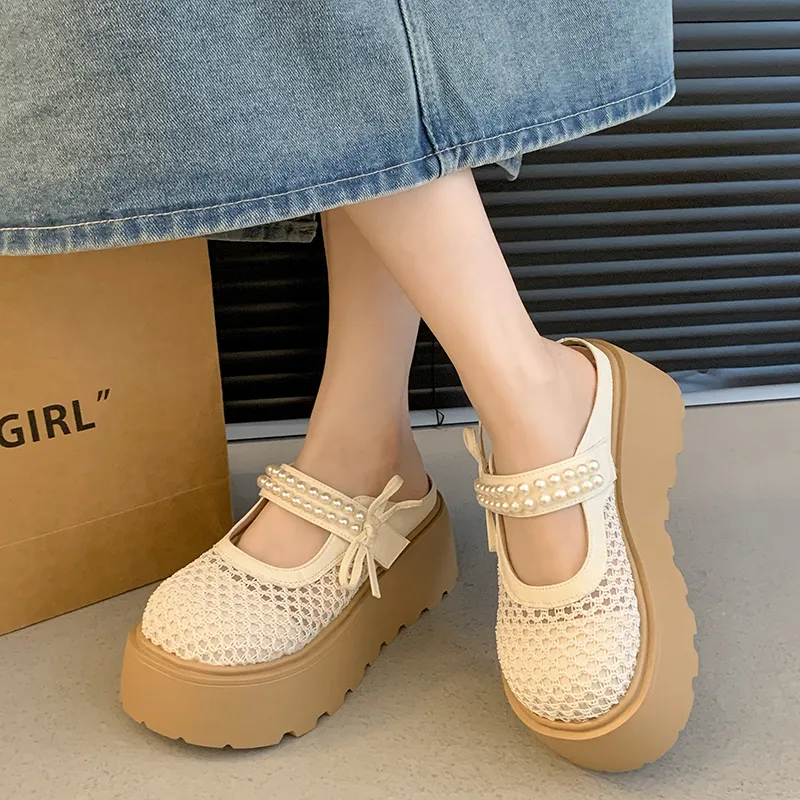 AJPAP Slip Resistant Quick Dry Closed Toe Slippers Women's-2