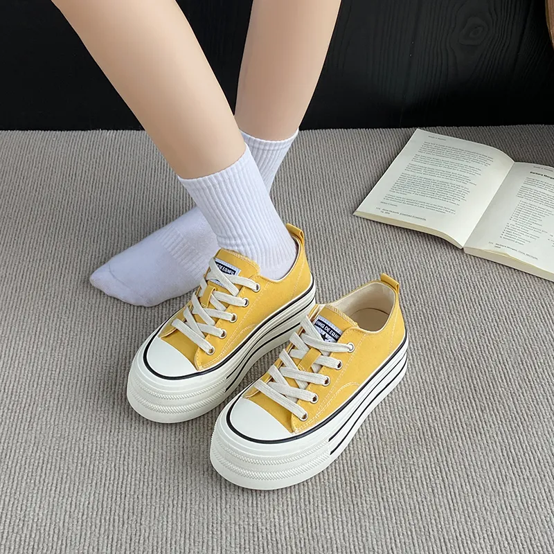 AJPAP Low Top Canvas Shoes Women's-16