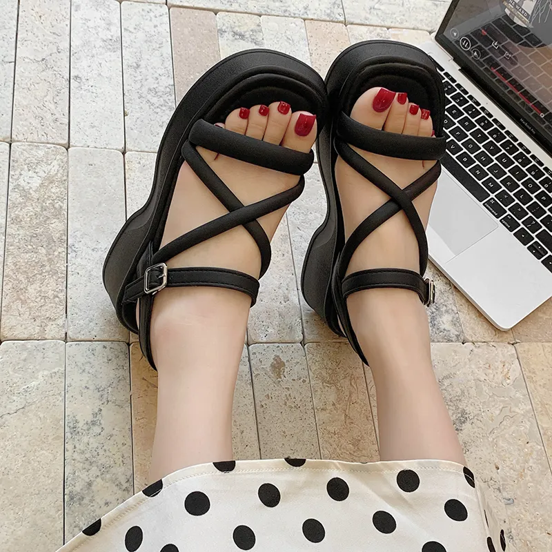 AJPAP One Strap Sandals Women's-1