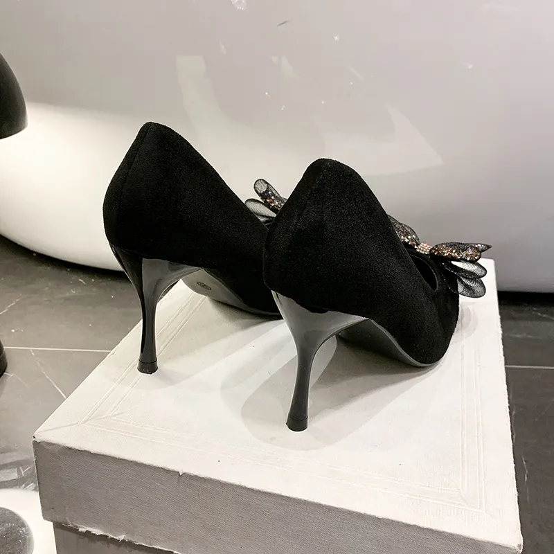 AJPAP Slim Heel High Heels Women's-4