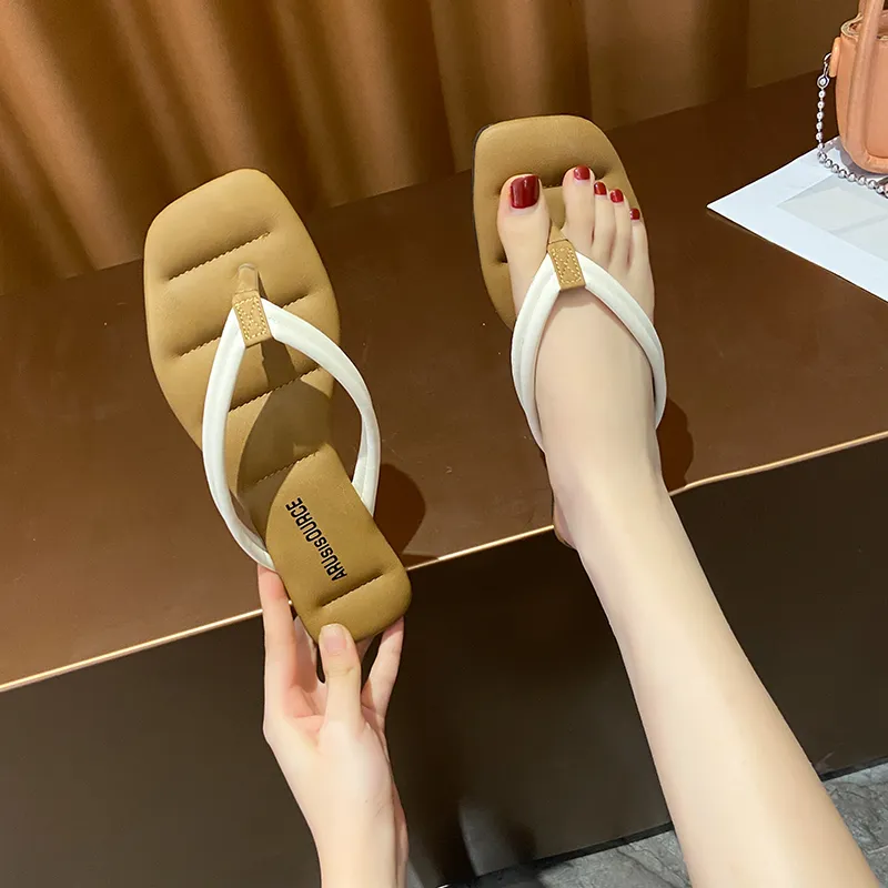 AJPAP Rubber Sole Odor Resistant, Slip Resistant, Quick Dry Flip Flops Women's-11
