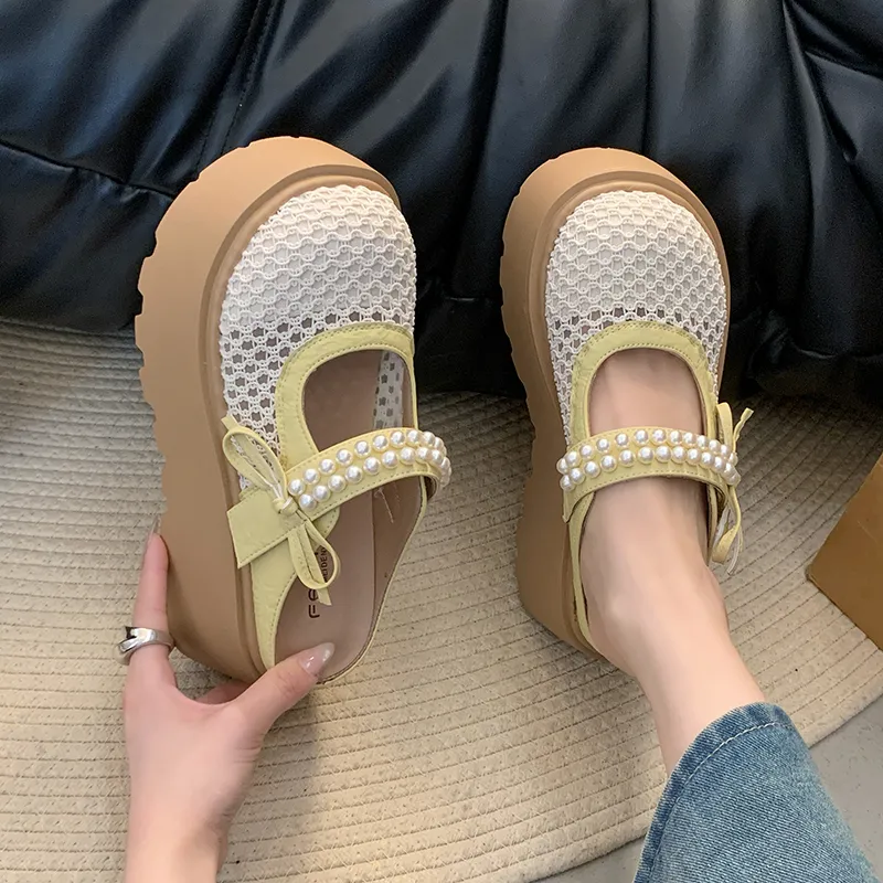 AJPAP Slip Resistant Quick Dry Closed Toe Slippers Women's-10