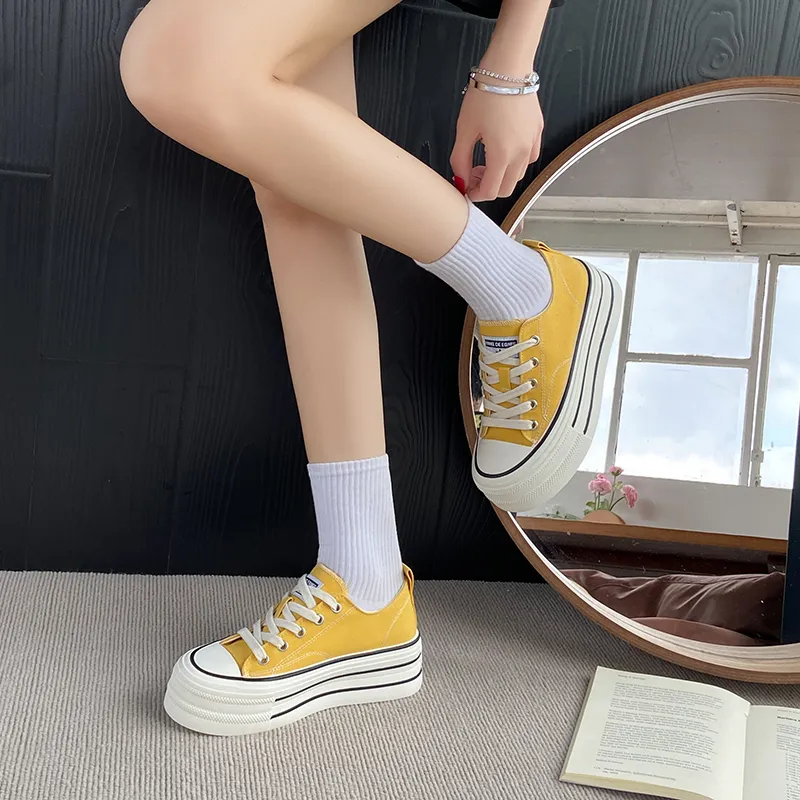 AJPAP Low Top Canvas Shoes Women's-17