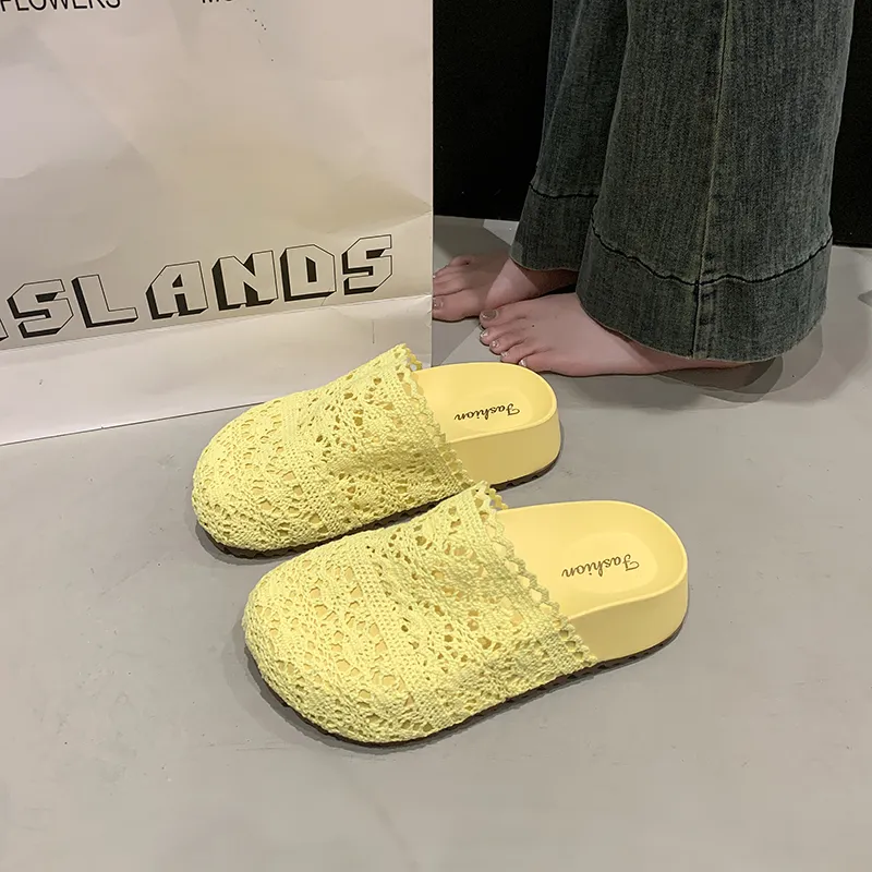 AJPAP Odor Resistant, Abrasion Resistant Closed Toe Slippers Women's-13