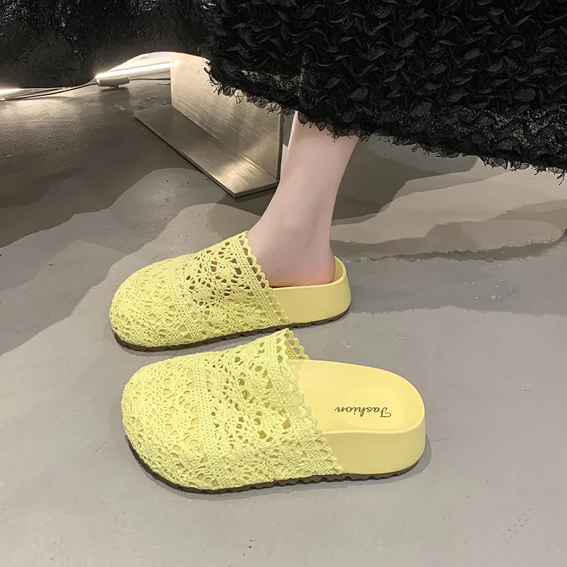 AJPAP Odor Resistant, Abrasion Resistant Closed Toe Slippers Women's-16