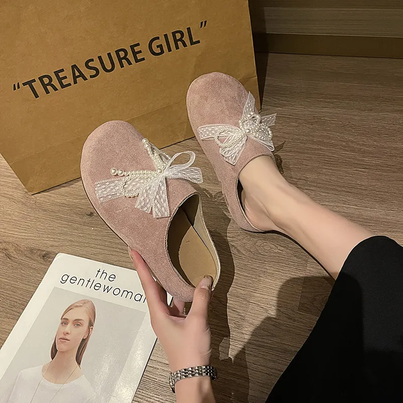 AJPAP Quiet Odor Resistant Abrasion Resistant Wrap toe Slippers Women's-3