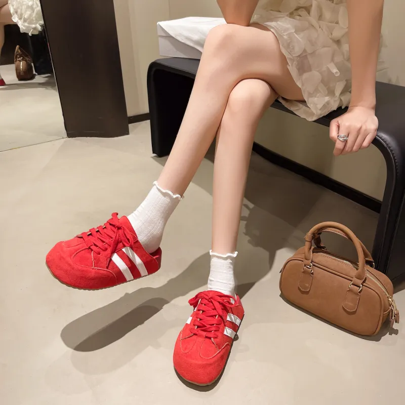AJPAP Rubber Sole Stitching Odor Resistant, Abrasion Resistant Closed Toe Slippers Women's-9