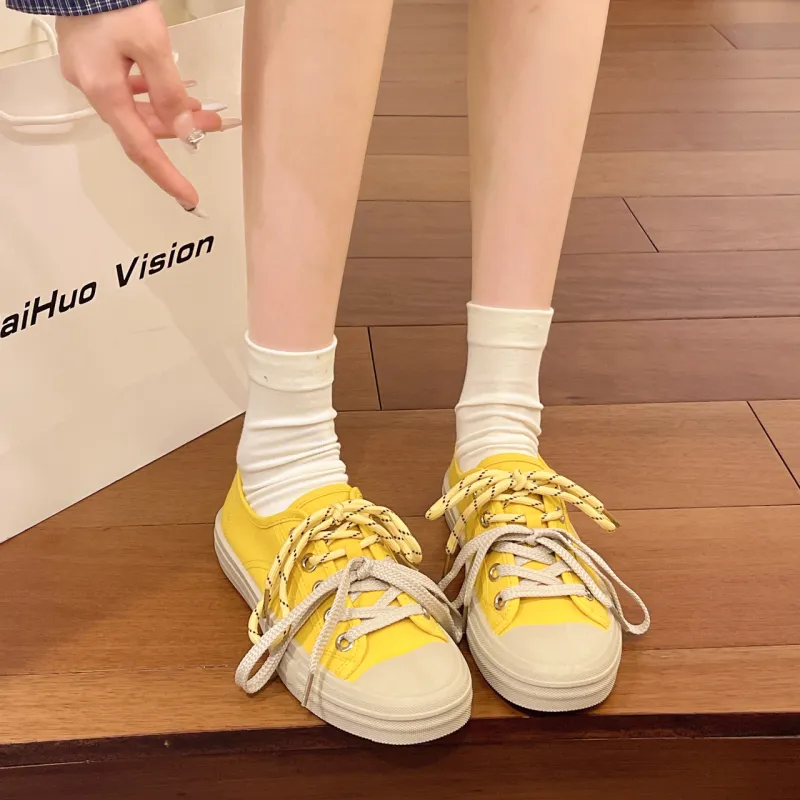 AJPAP Low Top Canvas Shoes Women's-13