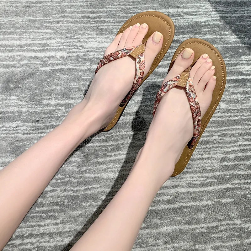 AJPAP Odor Resistant, Slip Resistant, Quick Dry Flip Flops Women's-1