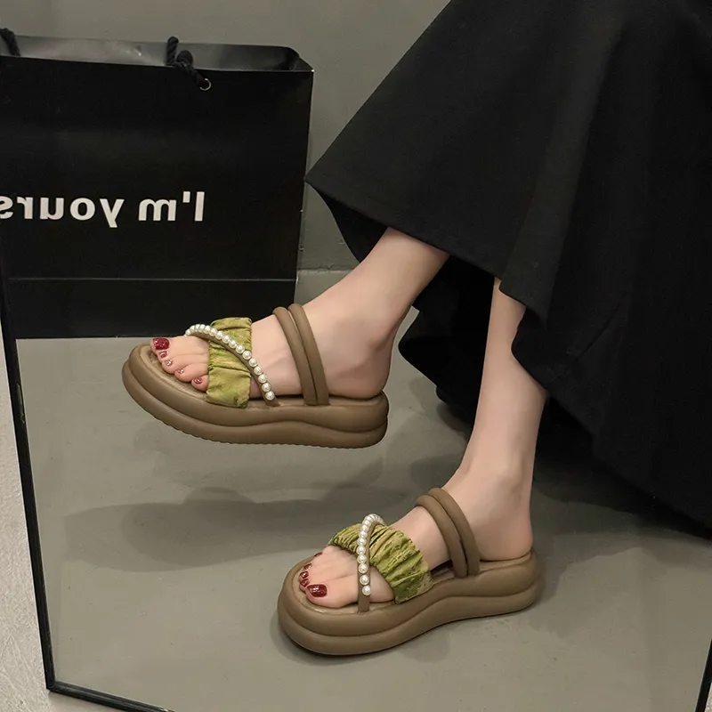 AJPAP One Strap Sandals Women's-8