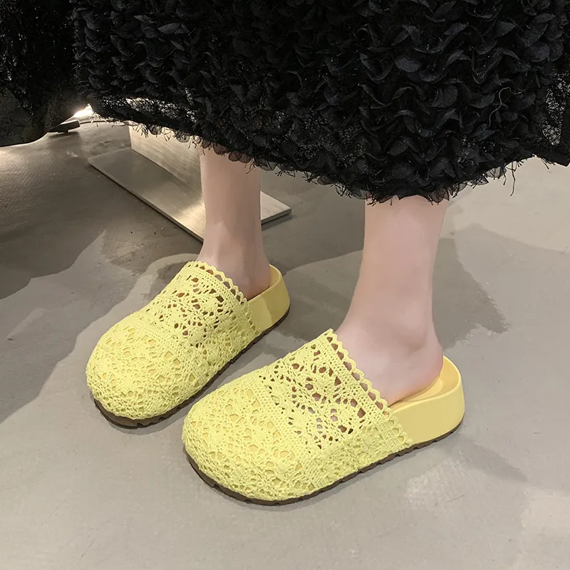 AJPAP Odor Resistant, Abrasion Resistant Closed Toe Slippers Women's-17