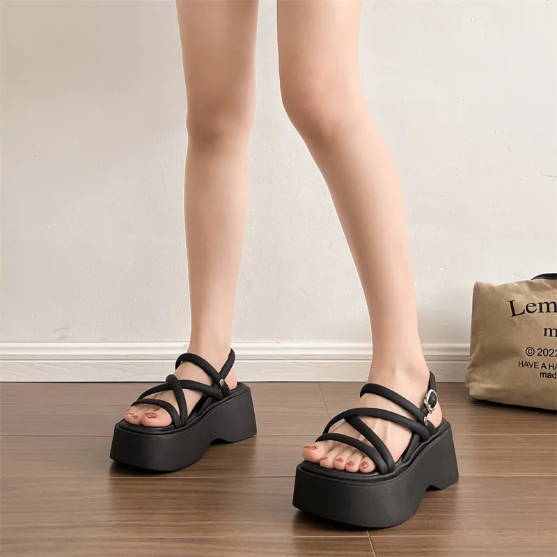 AJPAP One Strap Sandals 5.5CM Women's-1