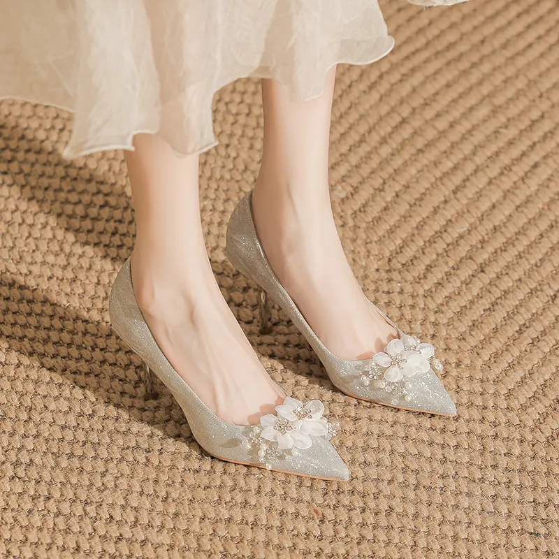 AJPAP Slim Heel High Heels Women's-2