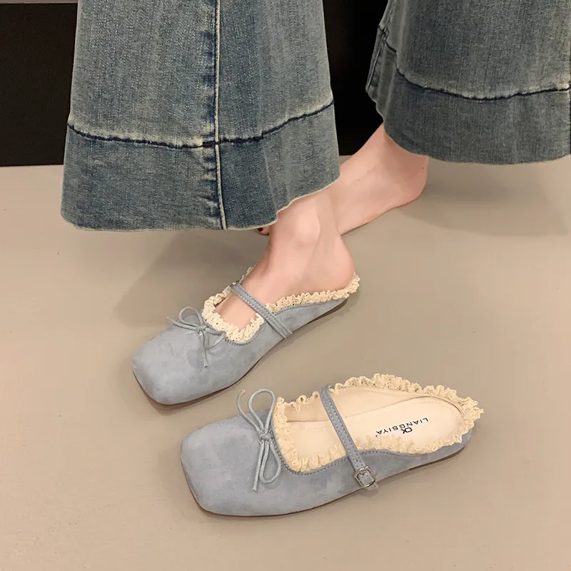 AJPAP Odor Resistant Quick Dry Closed Toe Slippers Women's-16