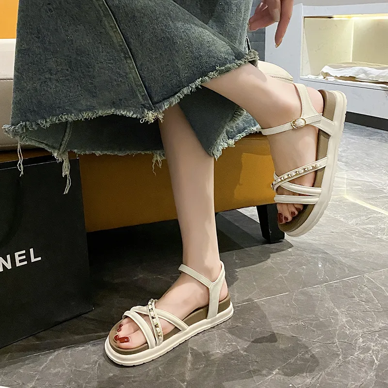 AJPAP One Strap Sandals Women's-9