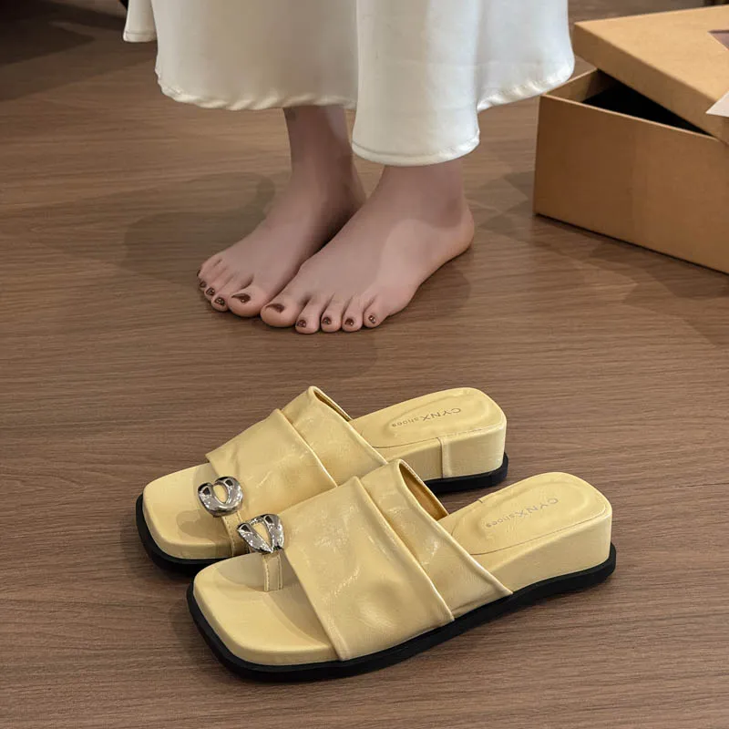 AJPAP Slip Resistant Abrasion Resistant Slide Slippers Women's-18
