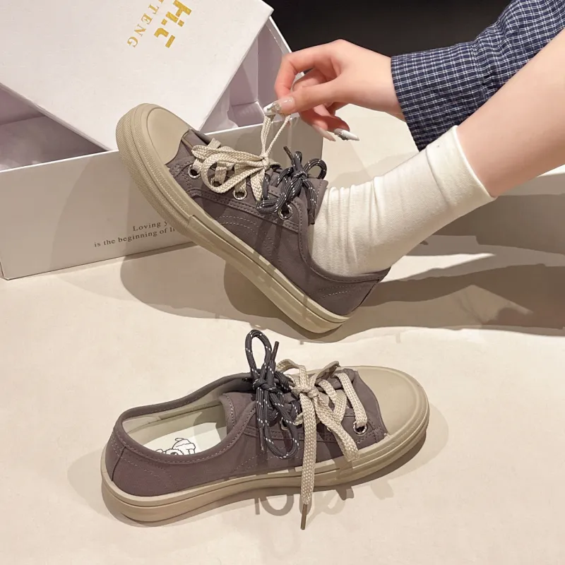 AJPAP Low Top Canvas Shoes Women's-20