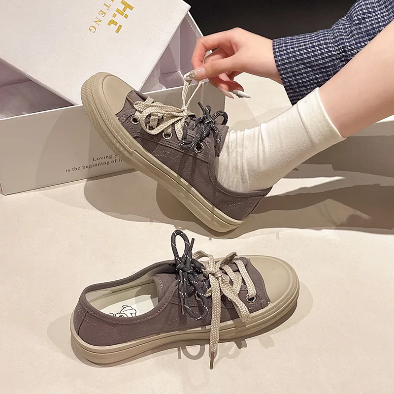 AJPAP Low Top Canvas Shoes Women's-22