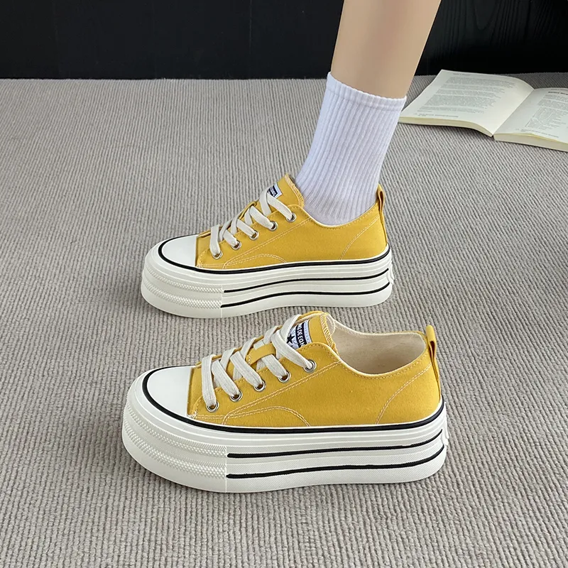 AJPAP Low Top Canvas Shoes Women's-15