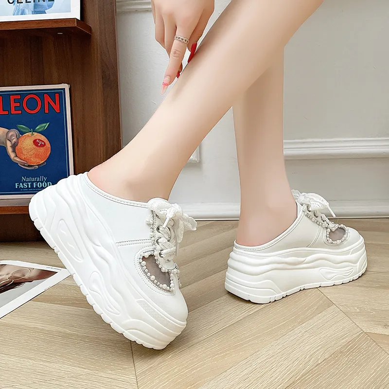 AJPAP Odor Resistant Abrasion Resistant Slip Resistant Closed Toe Slippers Women's-2