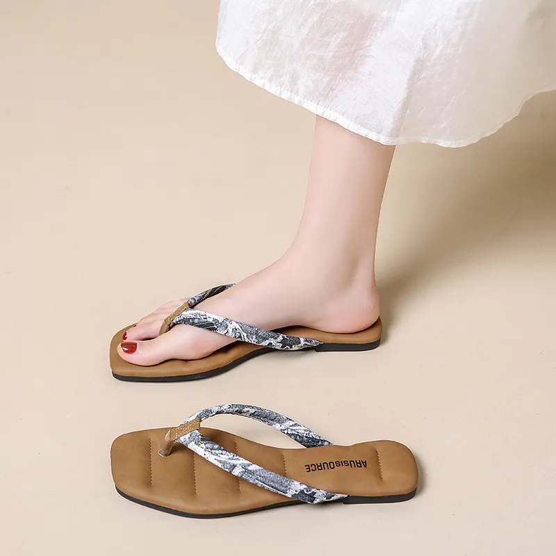 AJPAP Rubber Sole Odor Resistant, Slip Resistant, Quick Dry Flip Flops Women's-11