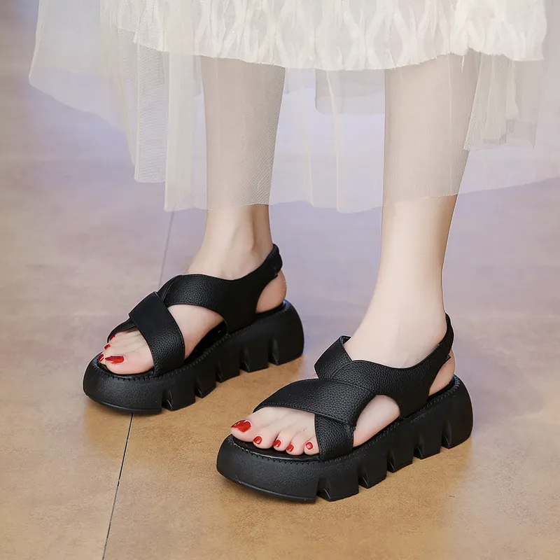 AJPAP One Strap Sandals 5CM Women's-3