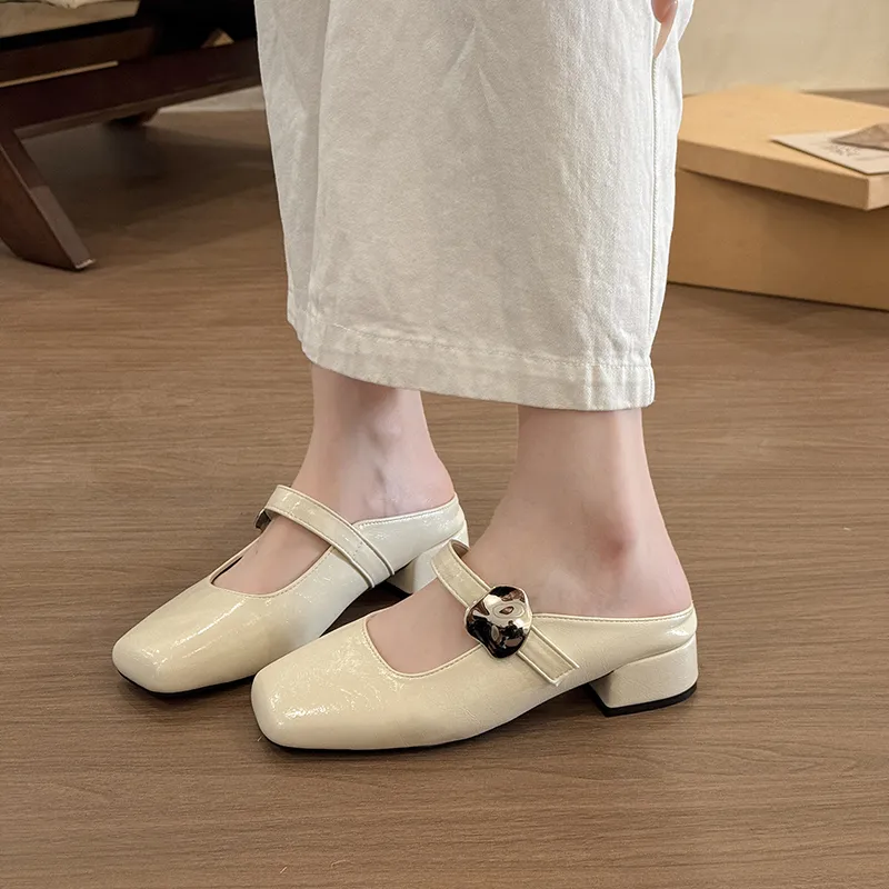 AJPAP Closed Toe Slippers Women's-3