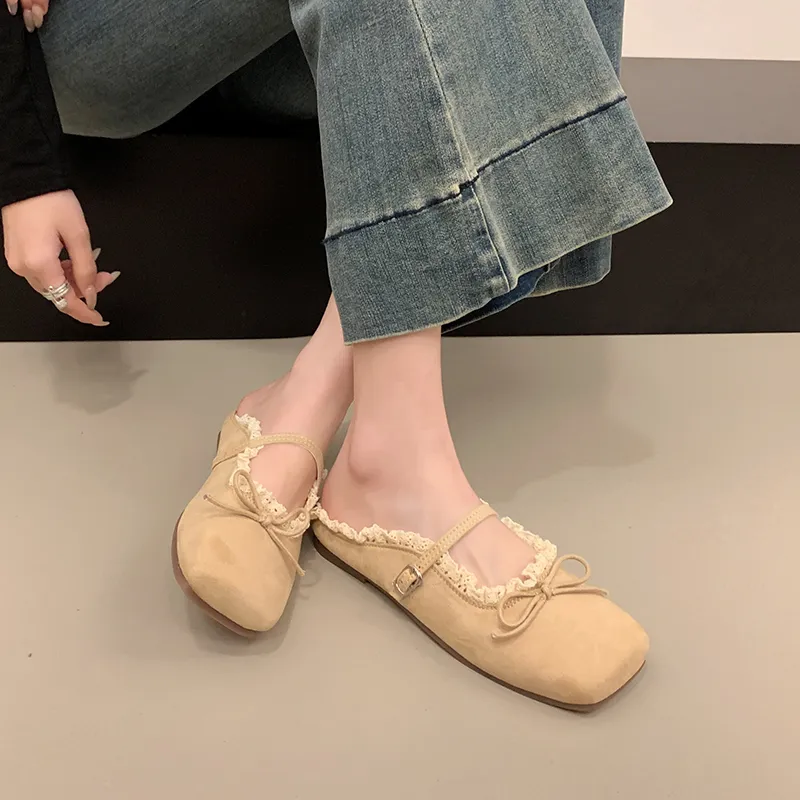 AJPAP Odor Resistant Quick Dry Closed Toe Slippers Women's-26