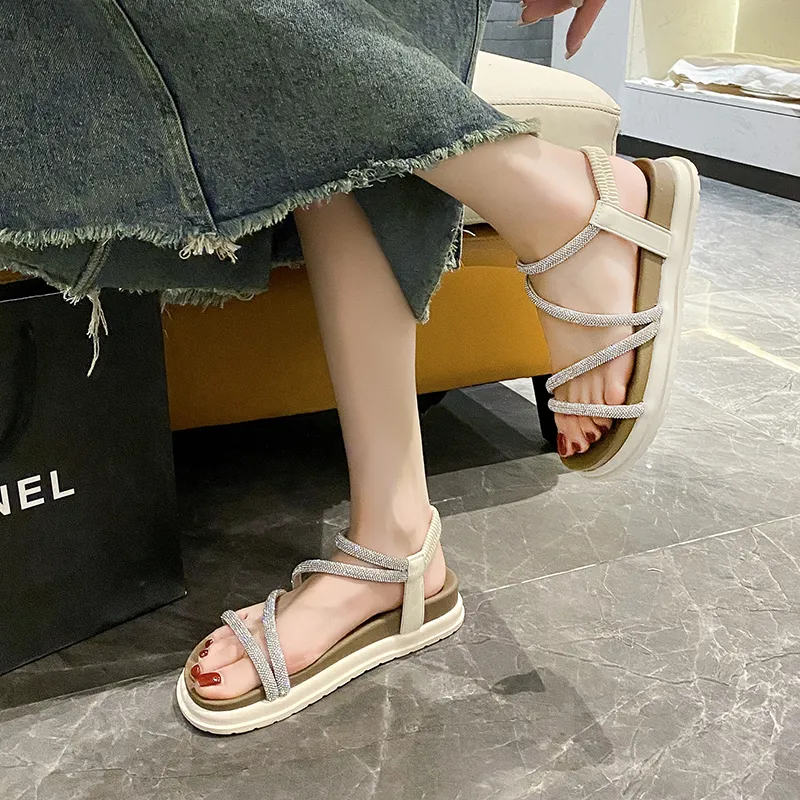 AJPAP One Strap Sandals Women's-13