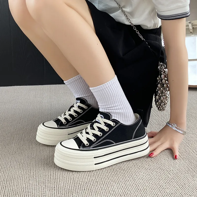 AJPAP Low Top Canvas Shoes Women's-1